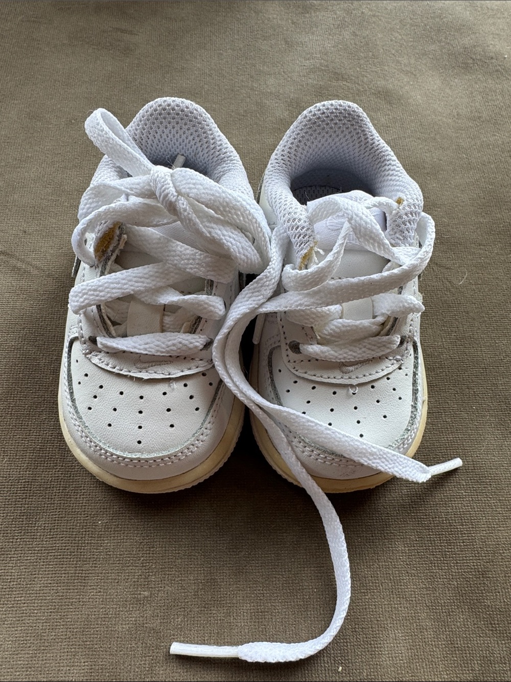 Brand New Nike White Baby Sneakers